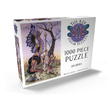 Darstellung des Puzzle Motivs Gathering At Dawn 1000 Puzzle Schachtel Ansicht2