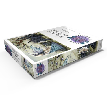 Darstellung des Puzzle Motivs Frillicent und der Bär - Amy Brown 1000 Puzzle Schachtel Ansicht1