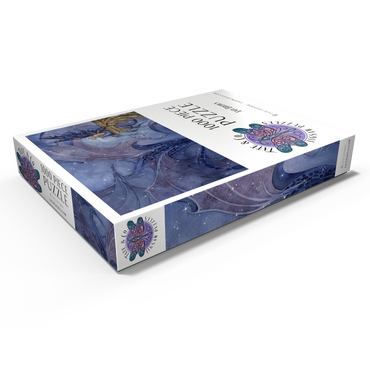 Darstellung des Puzzle Motivs Drachen-Träume - Amy Brown 1000 Puzzle Schachtel Ansicht1