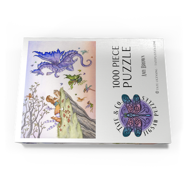 Darstellung des Puzzle Motivs Es war einmal - Amy Brown 1000 Puzzle Schachtel Ansicht3