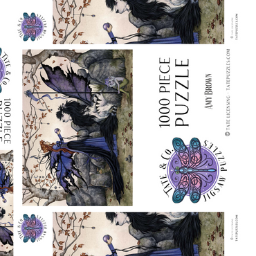 Darstellung des Puzzle Motivs Opfergaben - Amy Brown 1000 Puzzle Schachtel 3D Modell