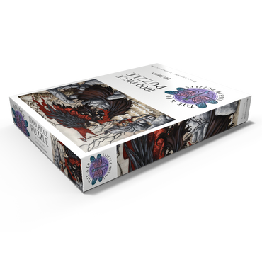 Darstellung des Puzzle Motivs Morgan Le Fey - Amy Brown 1000 Puzzle Schachtel Ansicht1