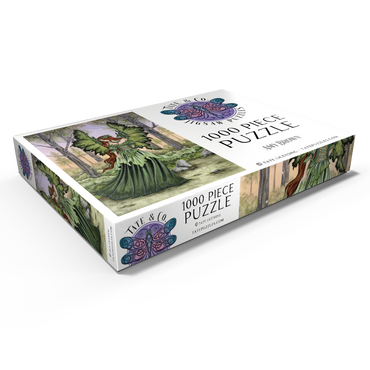 Darstellung des Puzzle Motivs Lady Of The Forest 1000 Puzzle Schachtel Ansicht1