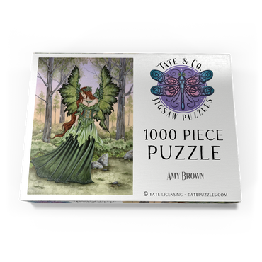 Darstellung des Puzzle Motivs Lady Of The Forest 1000 Puzzle Schachtel Ansicht3