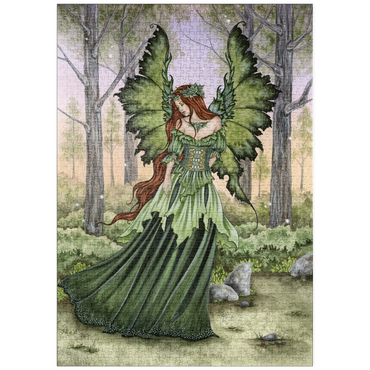 Darstellung des Puzzle Motivs puzzleplate Lady Of The Forest 1000 Puzzle