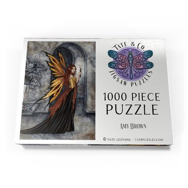 Darstellung des Puzzle Motivs Silent Halls 1000 Puzzle Schachtel Ansicht3