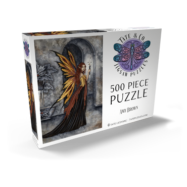 Darstellung des Puzzle Motivs Silent Halls 500 Puzzle Schachtel Ansicht2