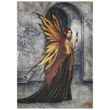 Darstellung des Puzzle Motivs puzzleplate Silent Halls 500 Puzzle