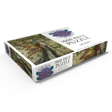 Darstellung des Puzzle Motivs The Green Woman 1000 Puzzle Schachtel Ansicht1