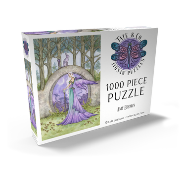 Darstellung des Puzzle Motivs The Night Gate 1000 Puzzle Schachtel Ansicht2