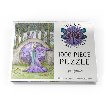 Darstellung des Puzzle Motivs The Night Gate 1000 Puzzle Schachtel Ansicht3