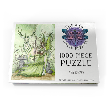 Darstellung des Puzzle Motivs Guardian 1000 Puzzle Schachtel Ansicht3