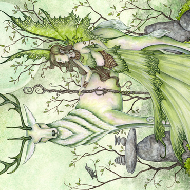 Darstellung des Puzzle Motivs Guardian 1000 Puzzle 3D Modell