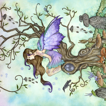 Darstellung des Puzzle Motivs Wind Chimes 1000 Puzzle 3D Modell