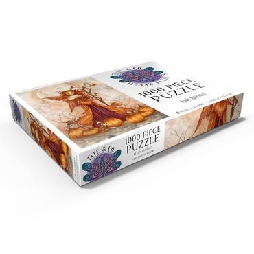 Darstellung des Puzzle Motivs Pumpkin Queen 1000 Puzzle Schachtel Ansicht1