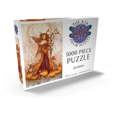 Darstellung des Puzzle Motivs Pumpkin Queen 1000 Puzzle Schachtel Ansicht2