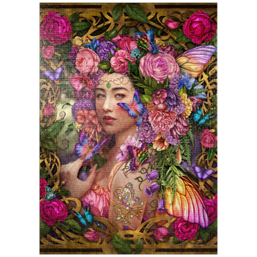Darstellung des Puzzle Motivs puzzleplate Spring Fairy Queen 1000 Puzzle