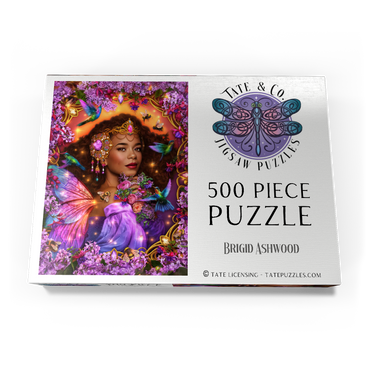 Darstellung des Puzzle Motivs Summer_Fairy_Queen 500 Puzzle Schachtel Ansicht3