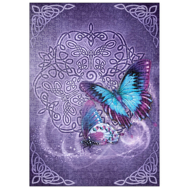 Darstellung des Puzzle Motivs puzzleplate Celtic Butterfly 500 Puzzle