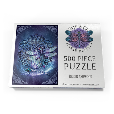 Darstellung des Puzzle Motivs Celtic Dragonfly 500 Puzzle Schachtel Ansicht3