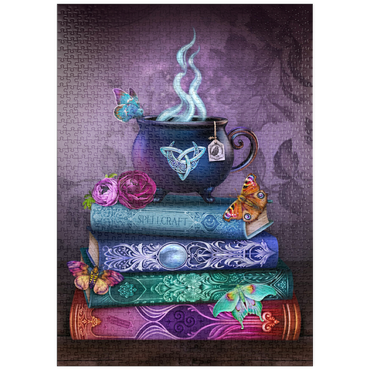 Darstellung des Puzzle Motivs puzzleplate Witch's Brew 1000 Puzzle