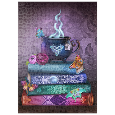 Darstellung des Puzzle Motivs puzzleplate Witch's Brew 500 Puzzle