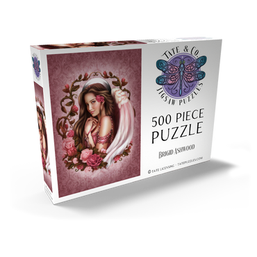 Darstellung des Puzzle Motivs Rose Angel 500 Puzzle Schachtel Ansicht2
