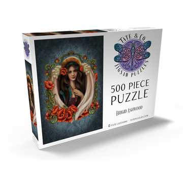 Darstellung des Puzzle Motivs Poppy Angel 500 Puzzle Schachtel Ansicht2