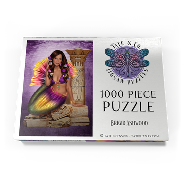 Darstellung des Puzzle Motivs Ancient Ruins Mermaid 1000 Puzzle Schachtel Ansicht3