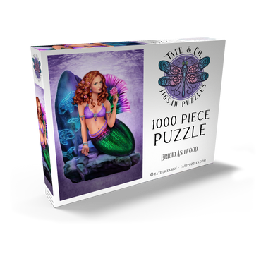 Darstellung des Puzzle Motivs Celtic Stone Mermaid 1000 Puzzle Schachtel Ansicht2