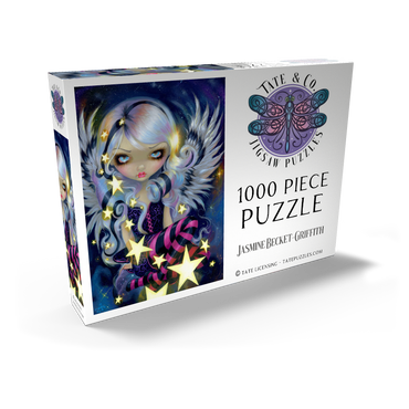 Darstellung des Puzzle Motivs Angel of Starlight 1000 Puzzle Schachtel Ansicht2