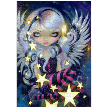Darstellung des Puzzle Motivs puzzleplate Angel of Starlight 1000 Puzzle