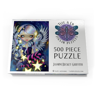 Darstellung des Puzzle Motivs Angel of Starlight 500 Puzzle Schachtel Ansicht3