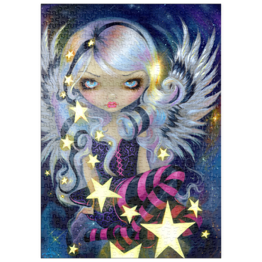 Darstellung des Puzzle Motivs puzzleplate Angel of Starlight 500 Puzzle