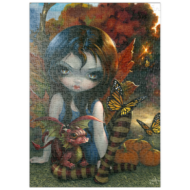 Darstellung des Puzzle Motivs puzzleplate Autumn 500 Puzzle