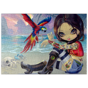 Darstellung des Puzzle Motivs puzzleplate Bootstrap Betsy - Jasmine Becket-Griffith 500 Puzzle