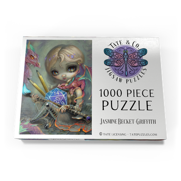 Darstellung des Puzzle Motivs Chasing Dragons 1000 Puzzle Schachtel Ansicht3