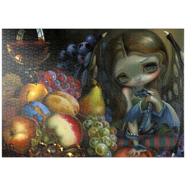 Darstellung des Puzzle Motivs puzzleplate Frucht-Drachling - Jasmine Becket-Griffith 1000 Puzzle