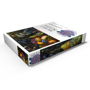 Darstellung des Puzzle Motivs Fruit Dragonling 500 Puzzle Schachtel Ansicht1