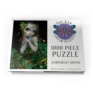 Darstellung des Puzzle Motivs Green Goddess 1000 Puzzle Schachtel Ansicht3