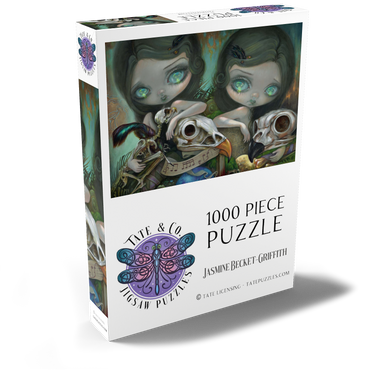 Darstellung des Puzzle Motivs Ornithromantie: Missive - Jasmine Becket-Griffith 1000 Puzzle Schachtel Ansicht2