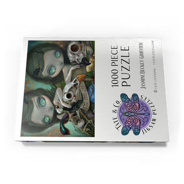 Darstellung des Puzzle Motivs Ornithromantie: Missive - Jasmine Becket-Griffith 1000 Puzzle Schachtel Ansicht3