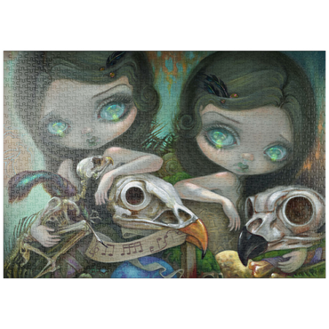 Darstellung des Puzzle Motivs puzzleplate Ornithromantie: Missive - Jasmine Becket-Griffith 1000 Puzzle