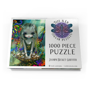 Darstellung des Puzzle Motivs Paisley 1000 Puzzle Schachtel Ansicht3