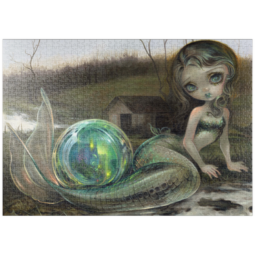 Darstellung des Puzzle Motivs puzzleplate Prärie-Nixe - Jasmine Becket-Griffith 1000 Puzzle