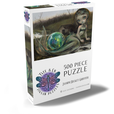 Darstellung des Puzzle Motivs Prärie-Nixe - Jasmine Becket-Griffith 500 Puzzle Schachtel Ansicht2