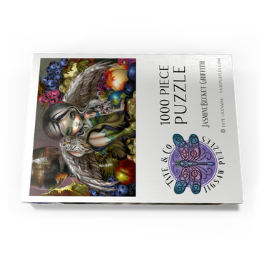 Darstellung des Puzzle Motivs Stille Weisheit - Jasmine Becket-Griffith 1000 Puzzle Schachtel Ansicht3