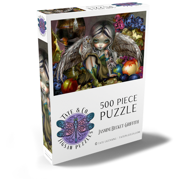 Darstellung des Puzzle Motivs Stille Weisheit - Jasmine Becket-Griffith 500 Puzzle Schachtel Ansicht2