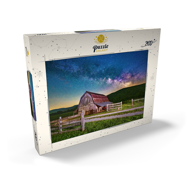 Darstellung des Puzzle Motivs Rustic Barn Under the Milky Way 200 Puzzle Schachtel Ansicht2