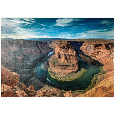 Darstellung des Puzzle Motivs puzzleplate Horseshoe Bend, Arizona 1000 Puzzle
